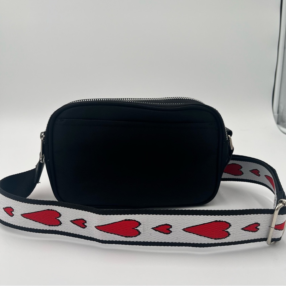 Brighton Love Black Crossbody Bag with Heart Strap - Picture 5 of 5